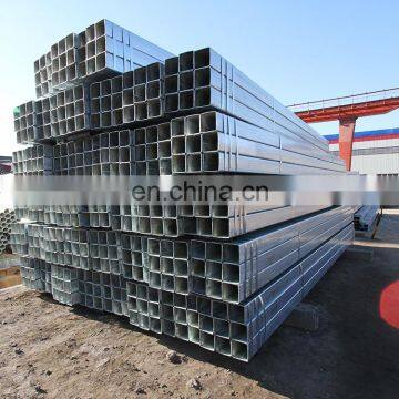 astm a500 gra grb thin wall square steel pipe