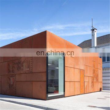 high quality a242 weathering corten steel panel