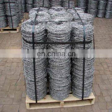 galvanized barbed wire/PVC coated barbed wire/barb wire fencing(Factory)