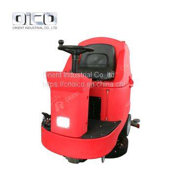 OR-V8  battery powered floor scrubber /  industrial power floor scrubber