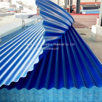 UPVC Corrugated Plastic Roof sheet/APVC Corrugated Plastic Roofing Tile