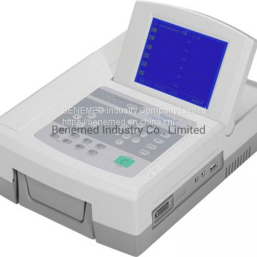 Benemed Hotsale Digital Hospital Electrocardiograph 12 Channel ECG Machine