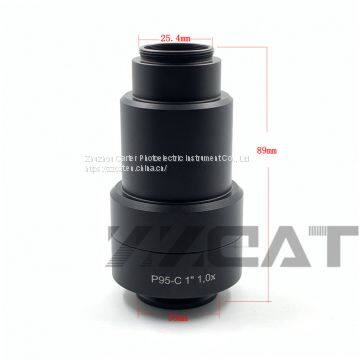 1X 0.5X 0.35X Microscope Camera Adapters C-mount Lens Photographic CCD Camera Adapter for Zeiss Trinocular Microscope photo-3