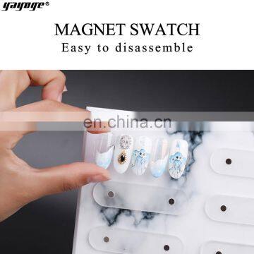 Nail Art Salon Acrylic Nail Display Book Chart Nail Gel Trays OEM Acceptable 20*16CM photo-5