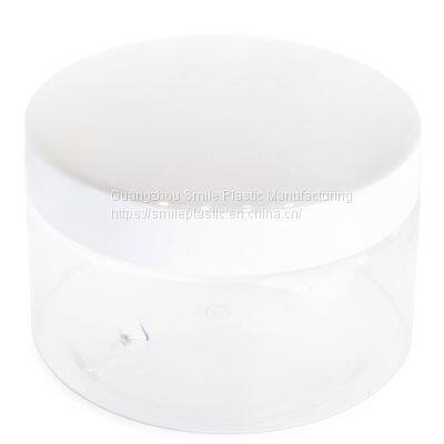High Quality 200g Clear PET Cosmetic Cream Jar, Sleeping Mask Container photo-2