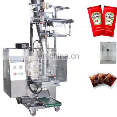 Automatic Honey Pouch Shampoo Tomato Paste Oil Ketchup Liquid Sachet Packing Machine