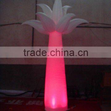 colorful inflatable tree lighting pillars columns with led light event columns