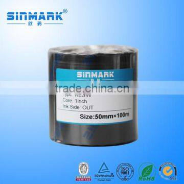 SINMARK H50100 zebra gk420t ribbon ,ttr ribbons,black ribbons