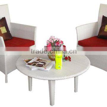 Rattan Wicker Patio Chairs and Coffee Table