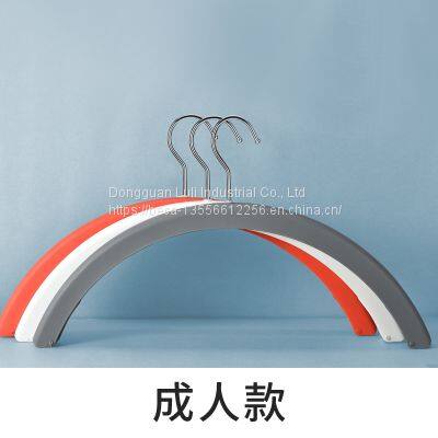 Multi Combination Anti Slip Plastic Rainbow Clothes Hanger