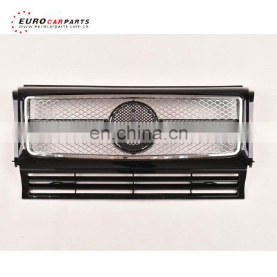 front grille for G-class W463 G350 G450 G500 G55 G63 grille 1999-2017year abs material black grille For G63 G65