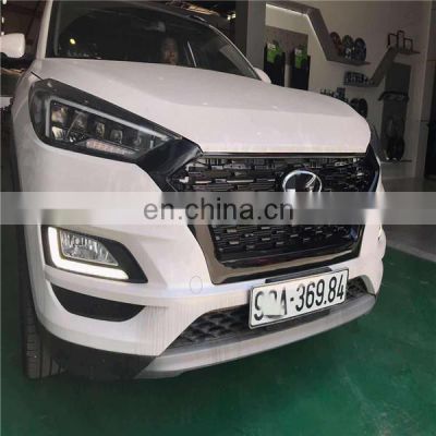 wholesale auto tuning parts car grill black plastic front bumper grille fit for hyundai Tucson 2019 2020