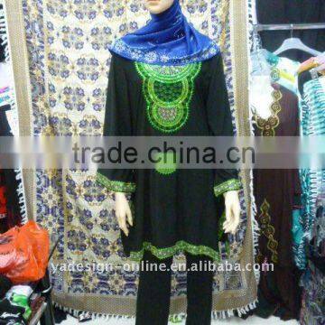 C319 muslim abaya