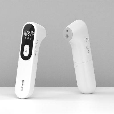 High Quality Medical Grade Non-contact Digital IR Infrared Thermometers Gun Red Electronic Thermometers for Baby Adult photo-3