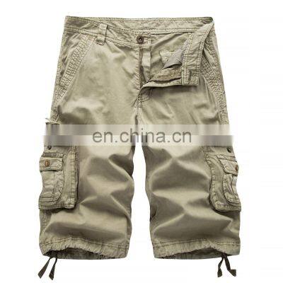 Wholesale Zip Fly Casual Summer Chino Cargo Shorts Pants for Men photo-3