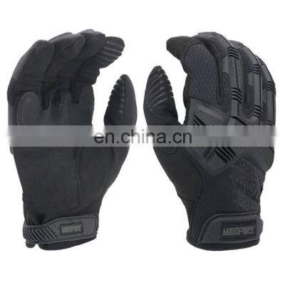 Custom Tactical Army Hand Builders Construction Tpr Protective Anti Impact Work Gloves