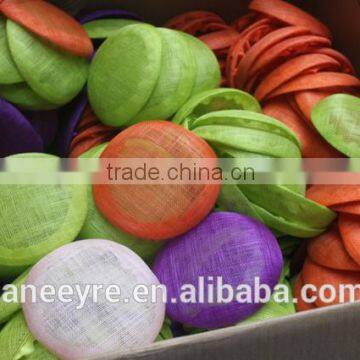 Wholesale 20cm Black Base Millinery Sinamay Hat Fascinator Base photo-4