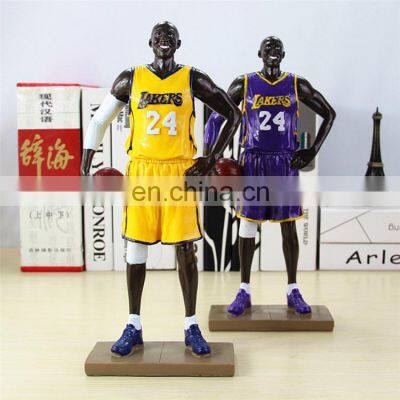 Large NBA Basketball Superstar Kobe Humanoid Decoration High-end Resin Crafts