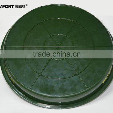 serving tray with compartments large shallow plastic tray