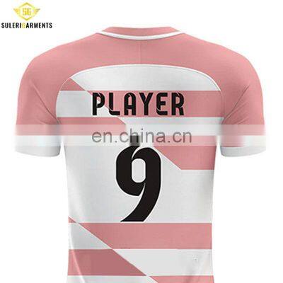 Breathable Sublimation Soccer Uniform Set Custom Wholesale Price Soccer Uniform Set photo-4