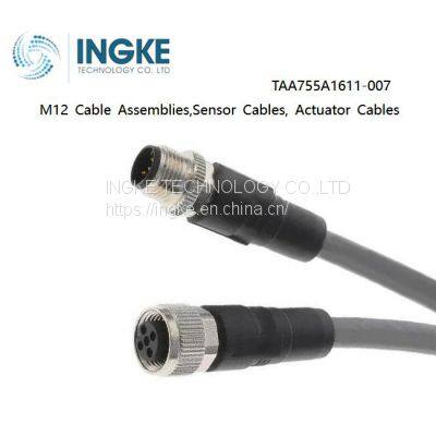 INGKE,TAA755A1611-007,M12 Cable Assemblies,Sensor Cables / Actuator Cables