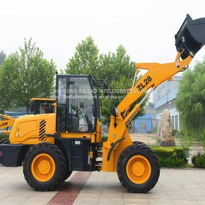 The  small wheel loader is produced in China with CE certificate