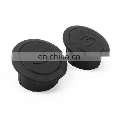 New Design Car External Decoration For Tesla Wheel Rim Black Front Trunk Screw Cover Kit Model 3