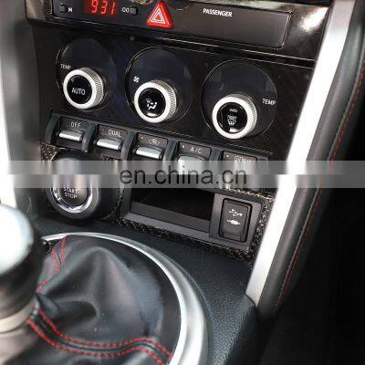 Suitable for 16-20 Subaru BRZ/Toyota 86 Ignition Switch Panel Real Carbon Fiber (Soft) 2-piece Set photo-3