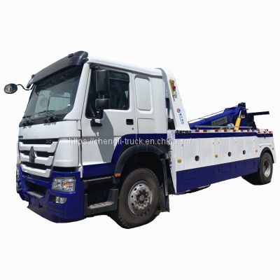 Sinotruk wrecker 12ton howo 4x2 heavy duty tow truck