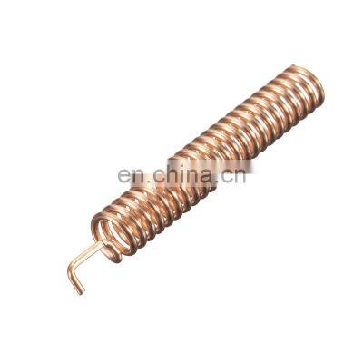 Zhongde Custom Spiral Color Zinc Plating Stainless Steel Extension Spring