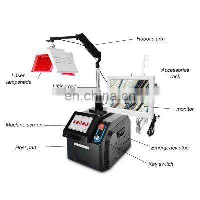 Led 650nm Laser Diode Hair Regrowth With Hair Follicle Detection Beauty Machine Anti Hair Loss Treatment Scalp Care System photo-3