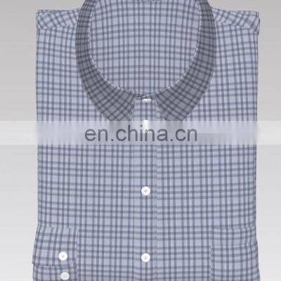 2022 Hot Sale 100% Cotton Check Designs for Men's Formal Wear photo-5
