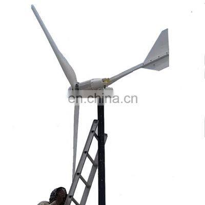 Efficient Horizontal Wind Turbine2kw 48V Off Grid Or On Grid 5 Years Warranty