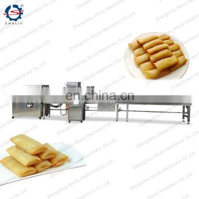 Factory Price Egg Roll Making Forming Spring Roll Pastry & Filling Production Line