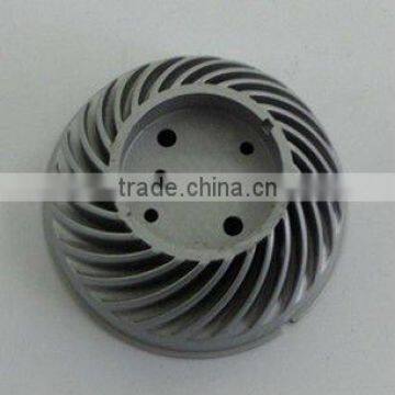 Forged led heatsink machining