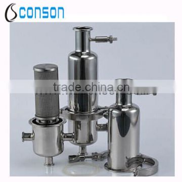 Food grade stainless steel steam filter housing