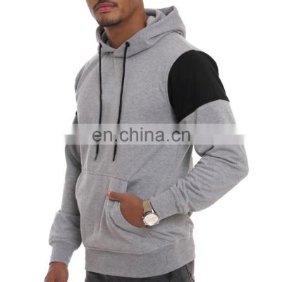 Arm panel latest design Low MOQ Multi Colors Custom Hoodies & sweatshirts for men 3d puff printing and chenille patch