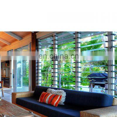 Price of glass louver automatic louver glass louver windows