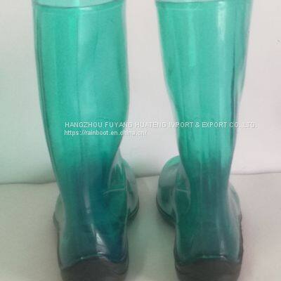 Transparent Women Rain Boots,New Fashion Transparent Boots,Transparent Lady Boots,Female Rain Boots photo-2