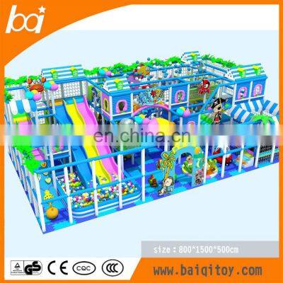 New Design Amusement Park Children Commercial Amusement Park Plastic Slide Kids Play Games