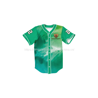 2023 newest fashionable full sublimated baseball jersey for wholesale