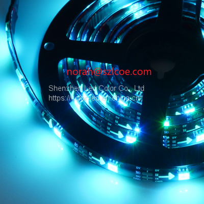 High Bright 5V LC8813 Led Strip 5m 30Leds Per Meter IP65 Waterproof Grade Addressable RGB Pixel Led Strip For Outdoor Use