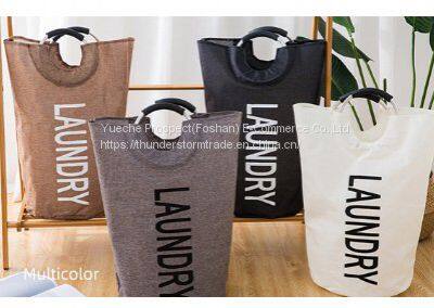 Customizable Color Rectangular Laundry Hamper With Wheels Easy-to-Operate Polyester Design for Home Bathroom Packed in Carton photo-5