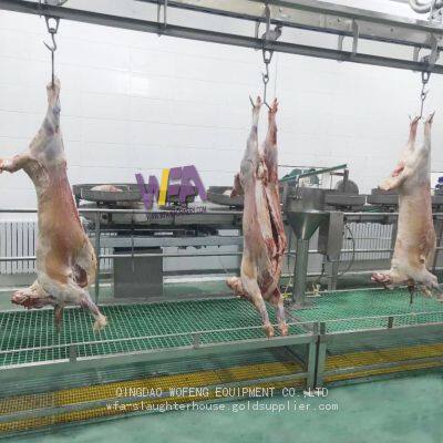 Goat Slaughter Machine Offal Synchronous Quarantine Conveyor For Sheep Slaughterhouse
