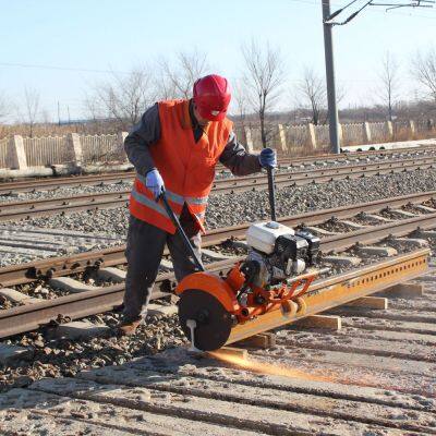 Gasoline Abrasive Rail Disc Cutter Saw Railway Cutting Machine photo-2
