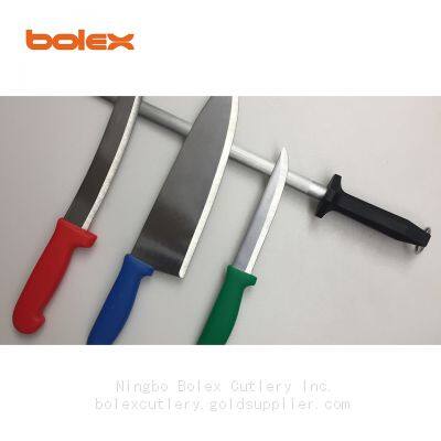 CHINA KNIVES CUTLERY FOR KNIFE SHARPENING GRINDING RENTAL EXCHANGE SERVICES NELLA BOLEX TOP METAL KNIVES colour coded commercial kitchen knives cook chef boning granton edge butcher poultry curved slicer