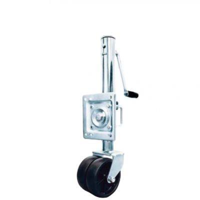 1500lbs Dual 6inch Wheel Swing Away Bolt-on Boat Trailer Jack for Sale