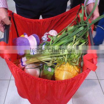 Eco grocery cart shopping bag divider