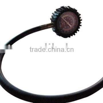 tyre gauge tire gauge with Flexible pipe