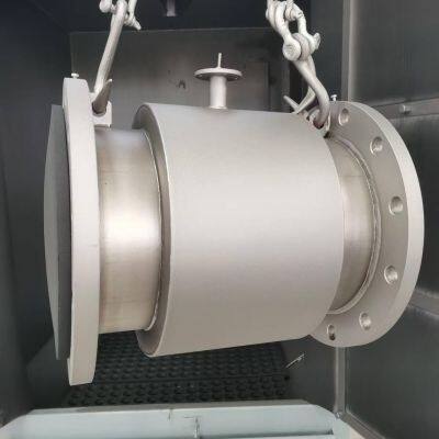 Instrument (flowmeter) Shot Blasting Machine, Double Hook, Chamber Manganese 13 Protective Plate, Hook Type Shot Blasting Machine photo-2